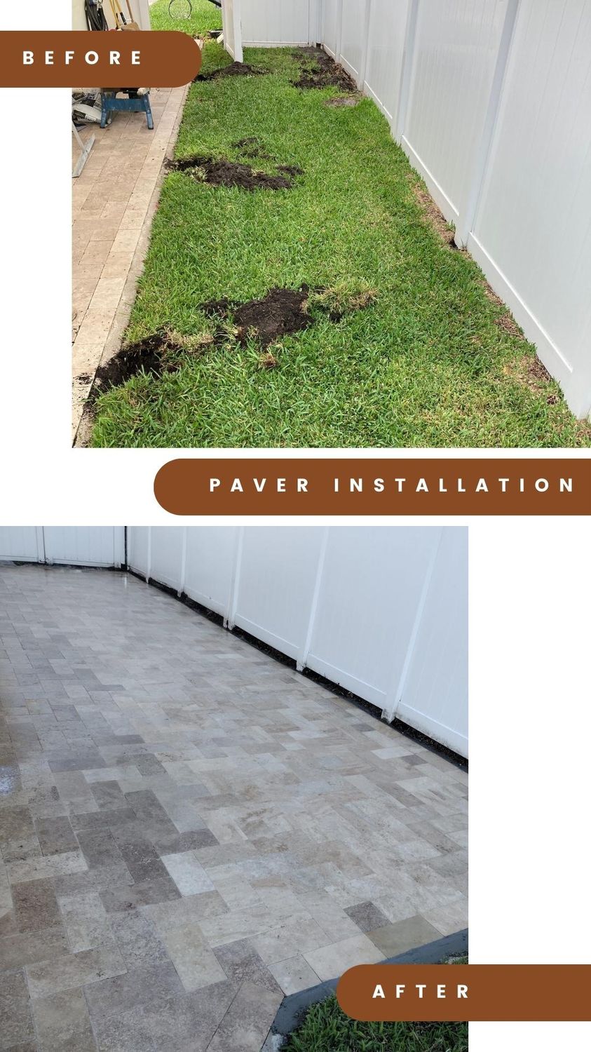 Paver Installation
